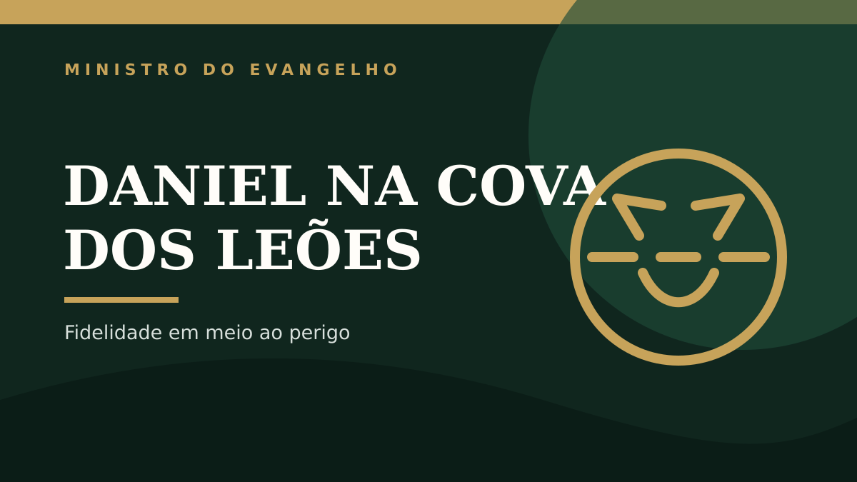 Imagem destacada — Daniel na cova dos leões: história completa