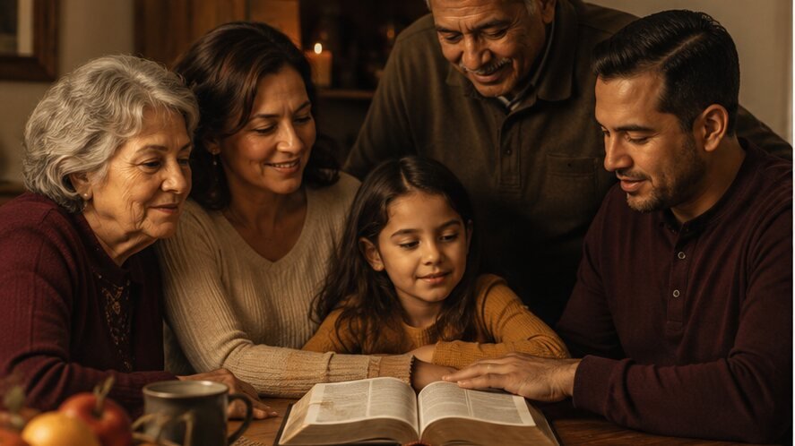 Como evangelizar a família por meio do estudo bíblico em casa