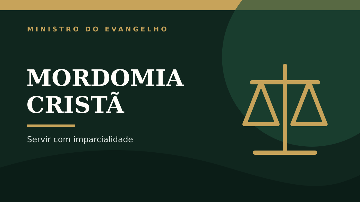 Imagem destacada — Os perigos da parcialidade na mordomia cristã